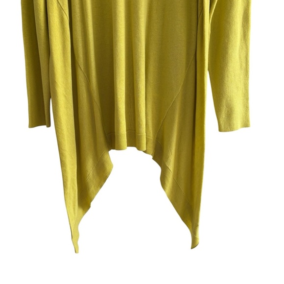 Chico's Turtleneck Sweater Tunic Size 3(XL) Citrine Cashmere Blend Pullover NWT - Picture 4 of 13